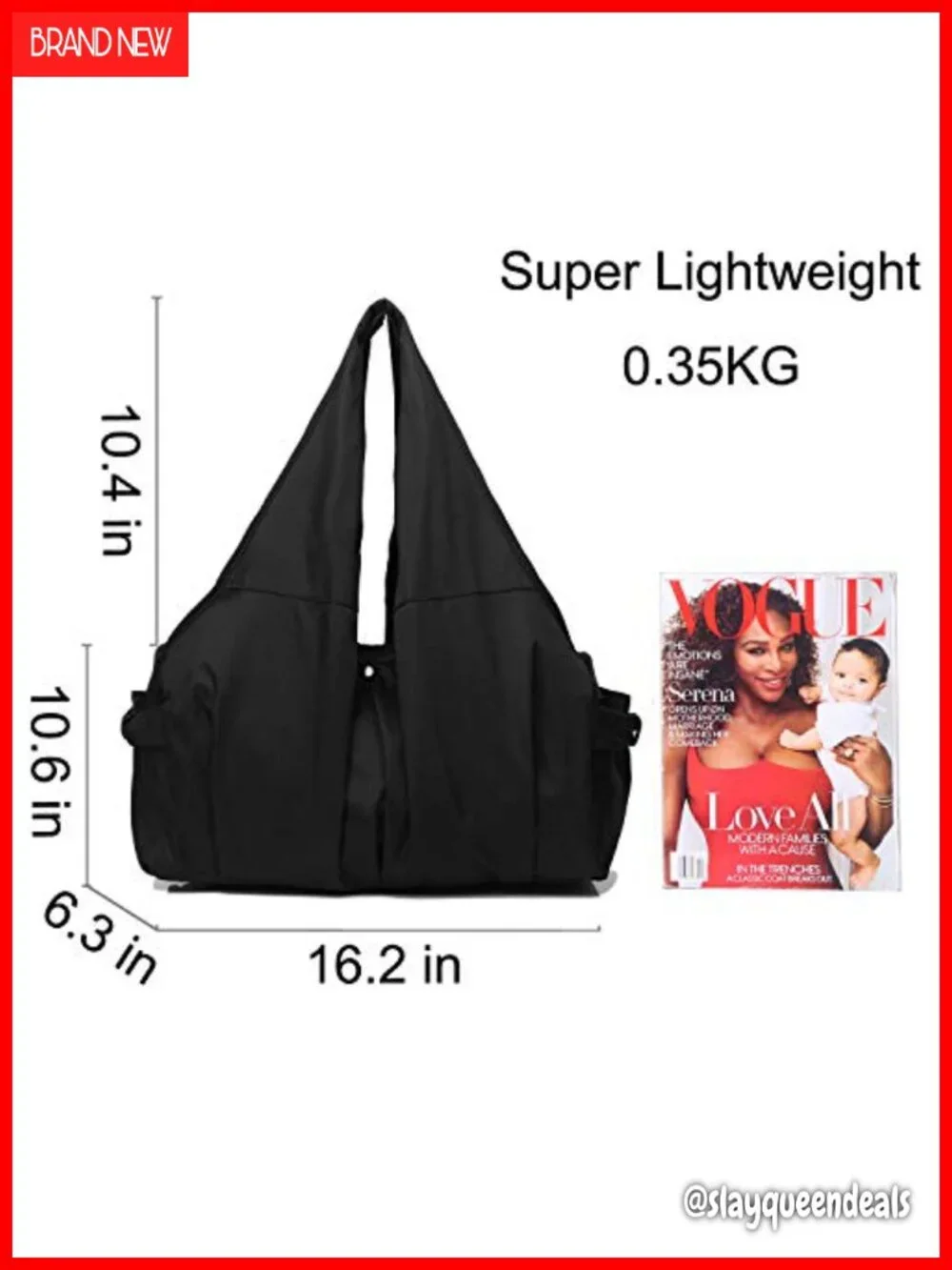 Waterproof Oxford Nylon Hobo Shoulder Bag